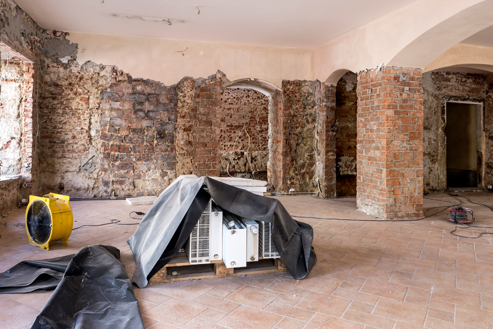 Damage restoration - Area of Application