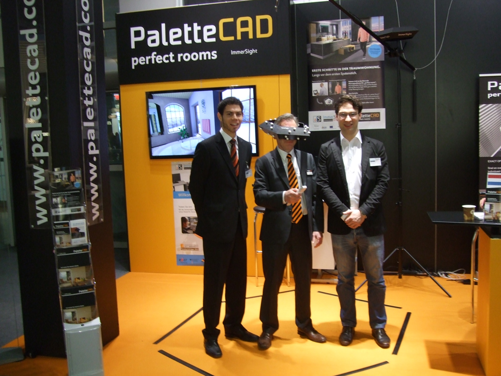 PaletteCAD immersight Badplanung Raumbrille ISH 2013