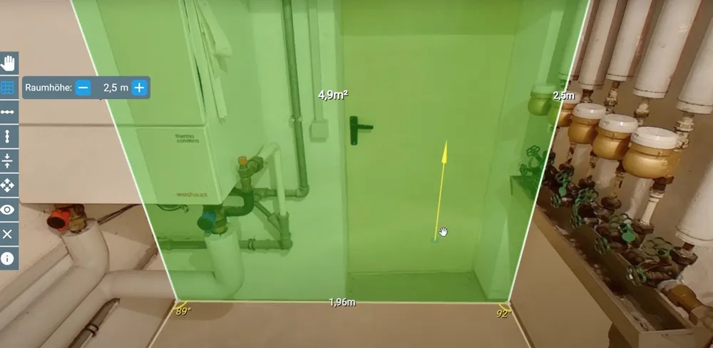 raumvermessung heizraum immersight Kopie