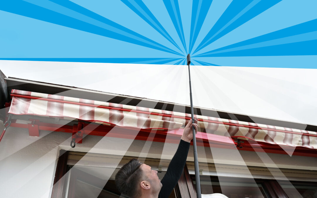 360°-Dachvermessung mit Teleskopstativ
