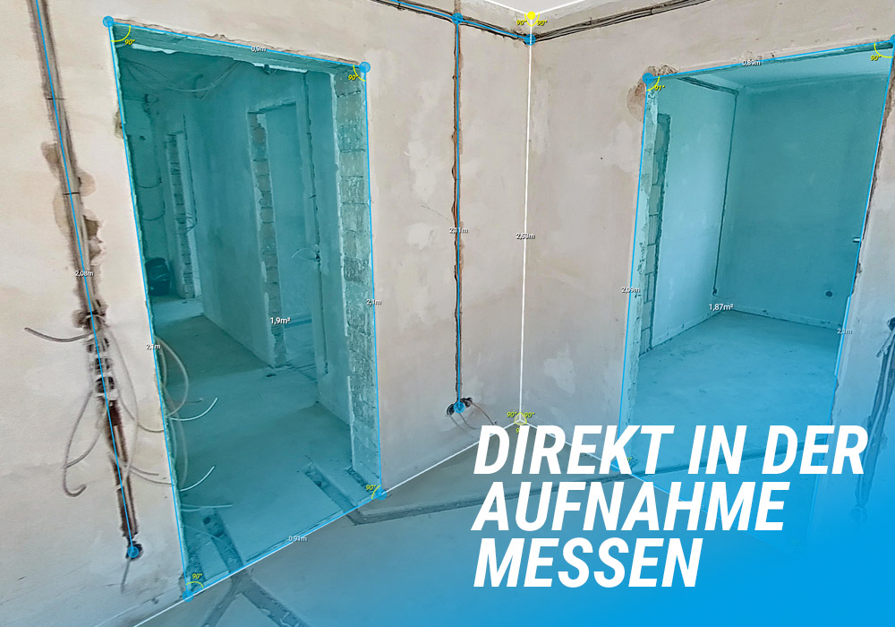 in der aufnahme messen