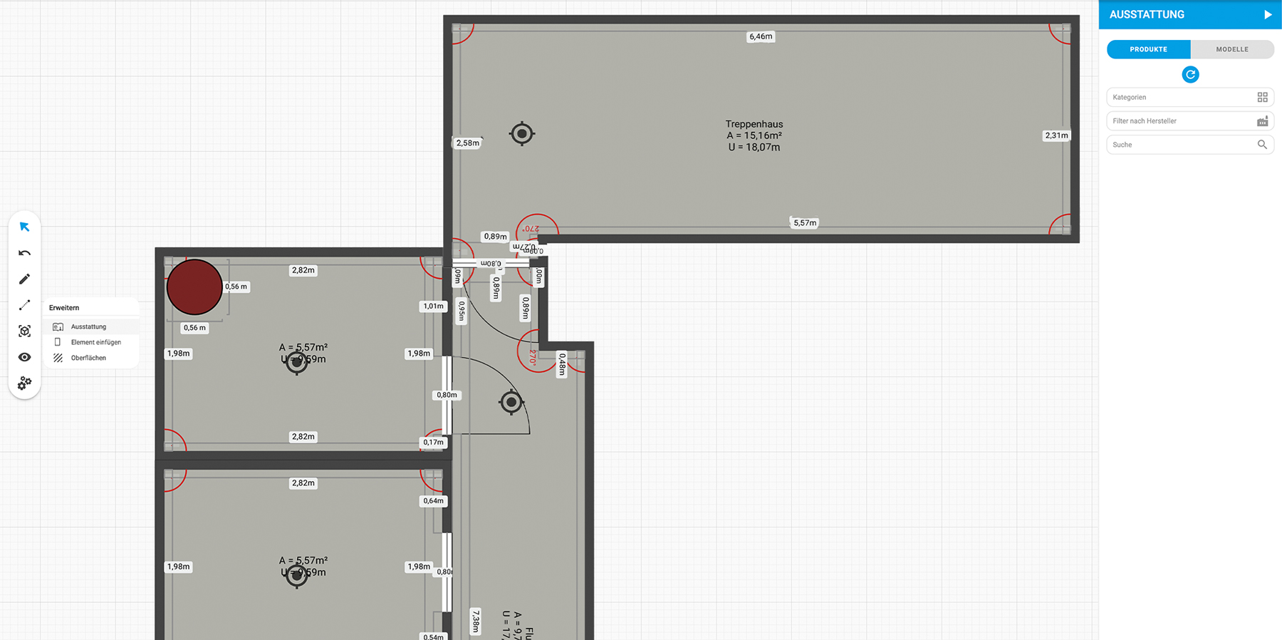 Grundrissplanner_im_Heizungsraum_3D_Aufmaß Grundrissplanner im Heizungsraum 3D Aufmass 5