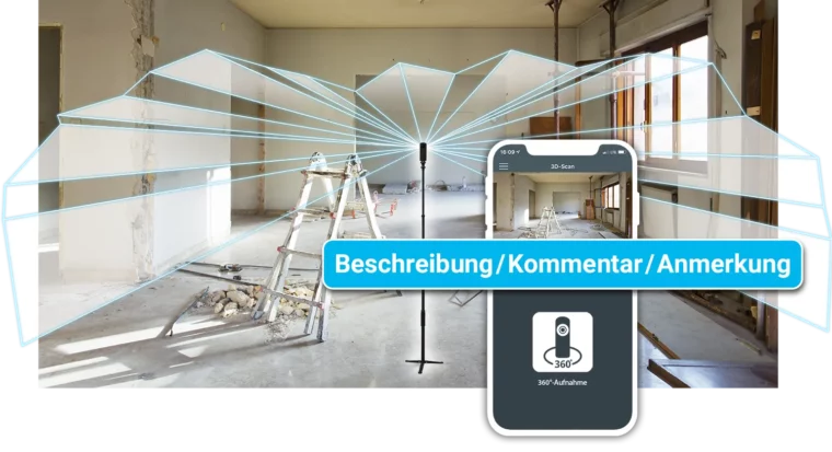 360°aufnahme auf baustelle mit smartphone baustellendoku 760x413 1