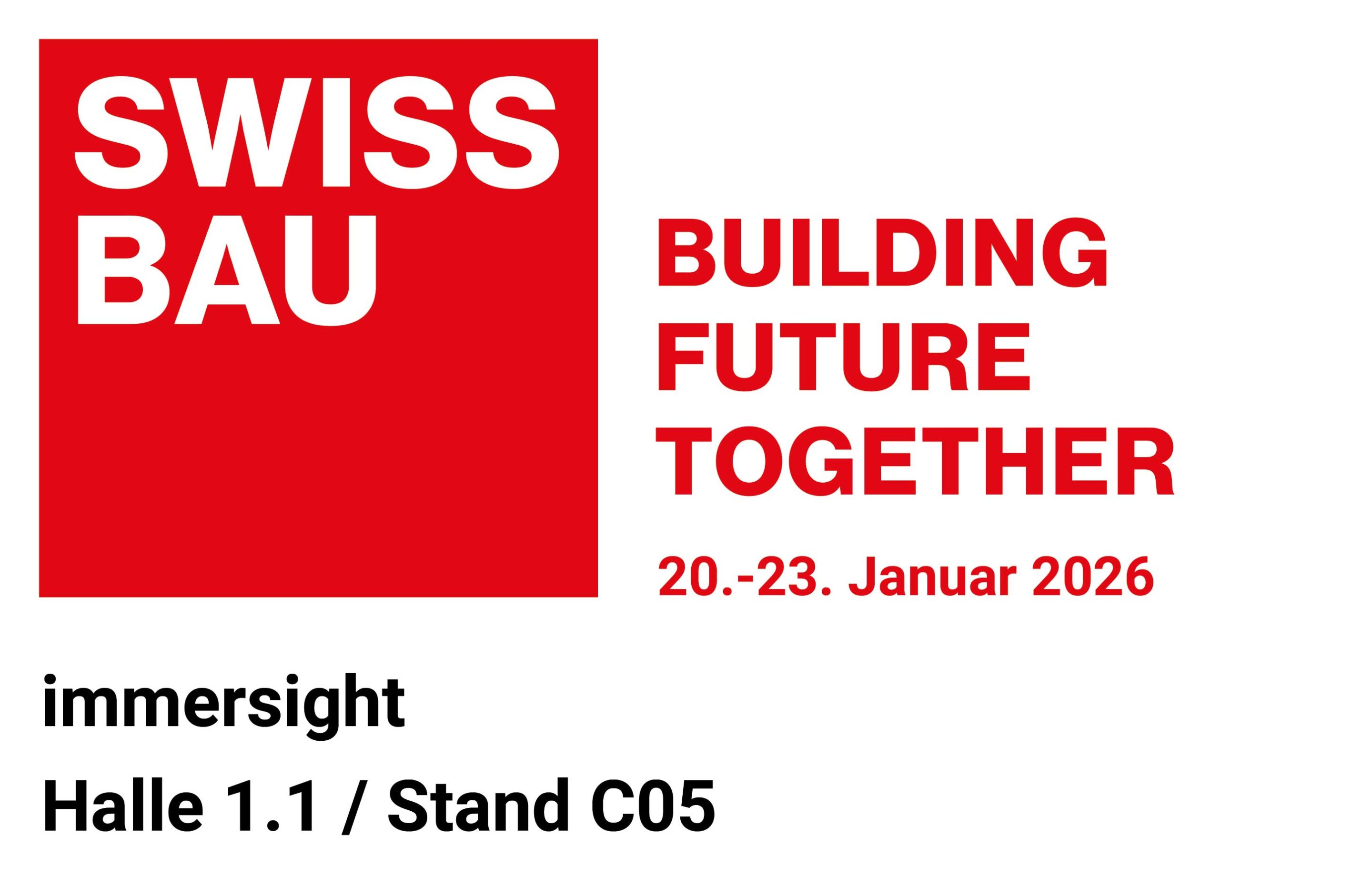 SwissBau Basel 2026 immersight GmbH scaled