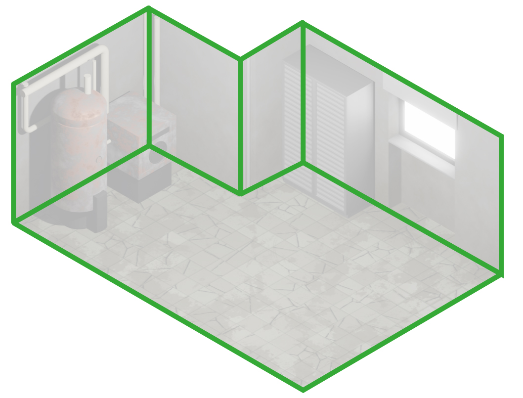 Automatische Raumvermessung KI Virtueller Zwilling 360Grad Kamera immersight