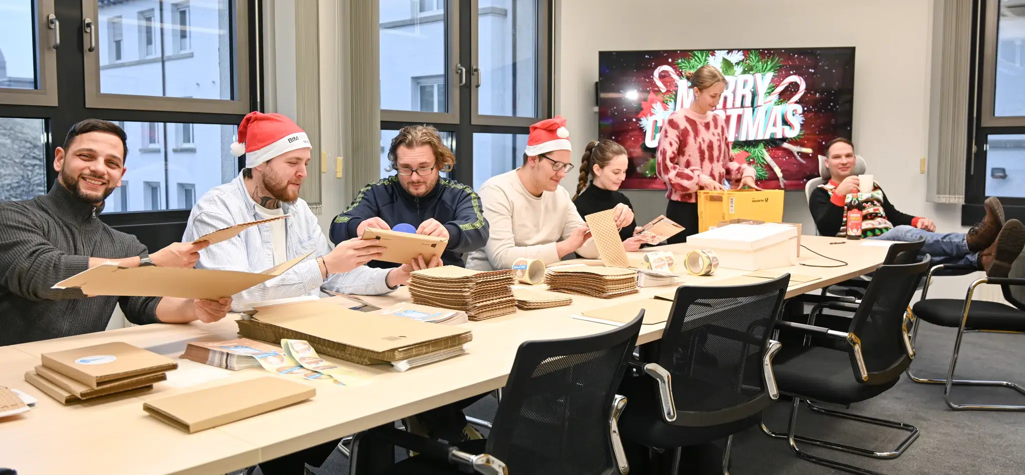 Immersight beim Plaetzchen packen