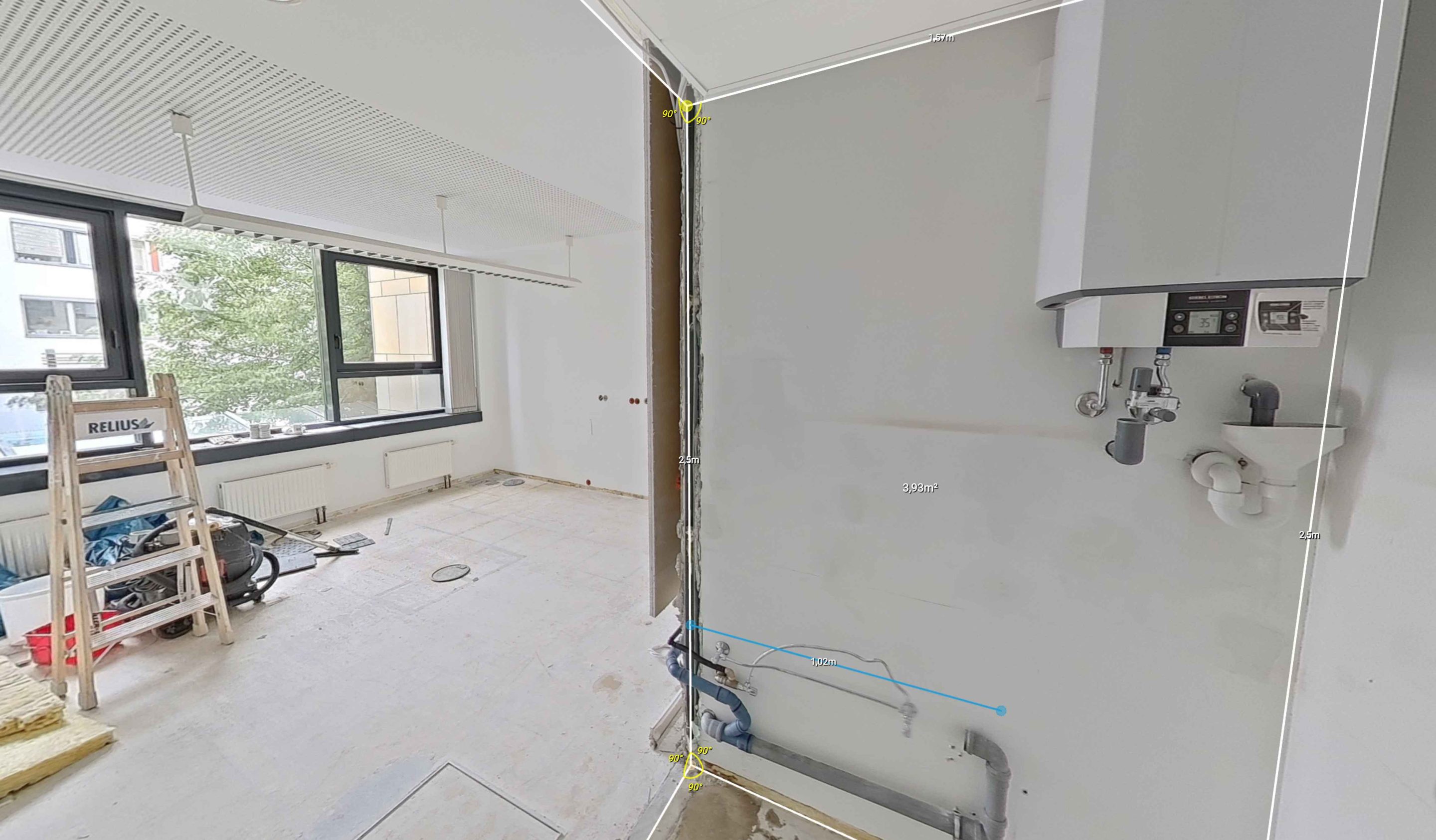 Unterputz 360 Grad Kamera 3D Dokumentation immersight scaled